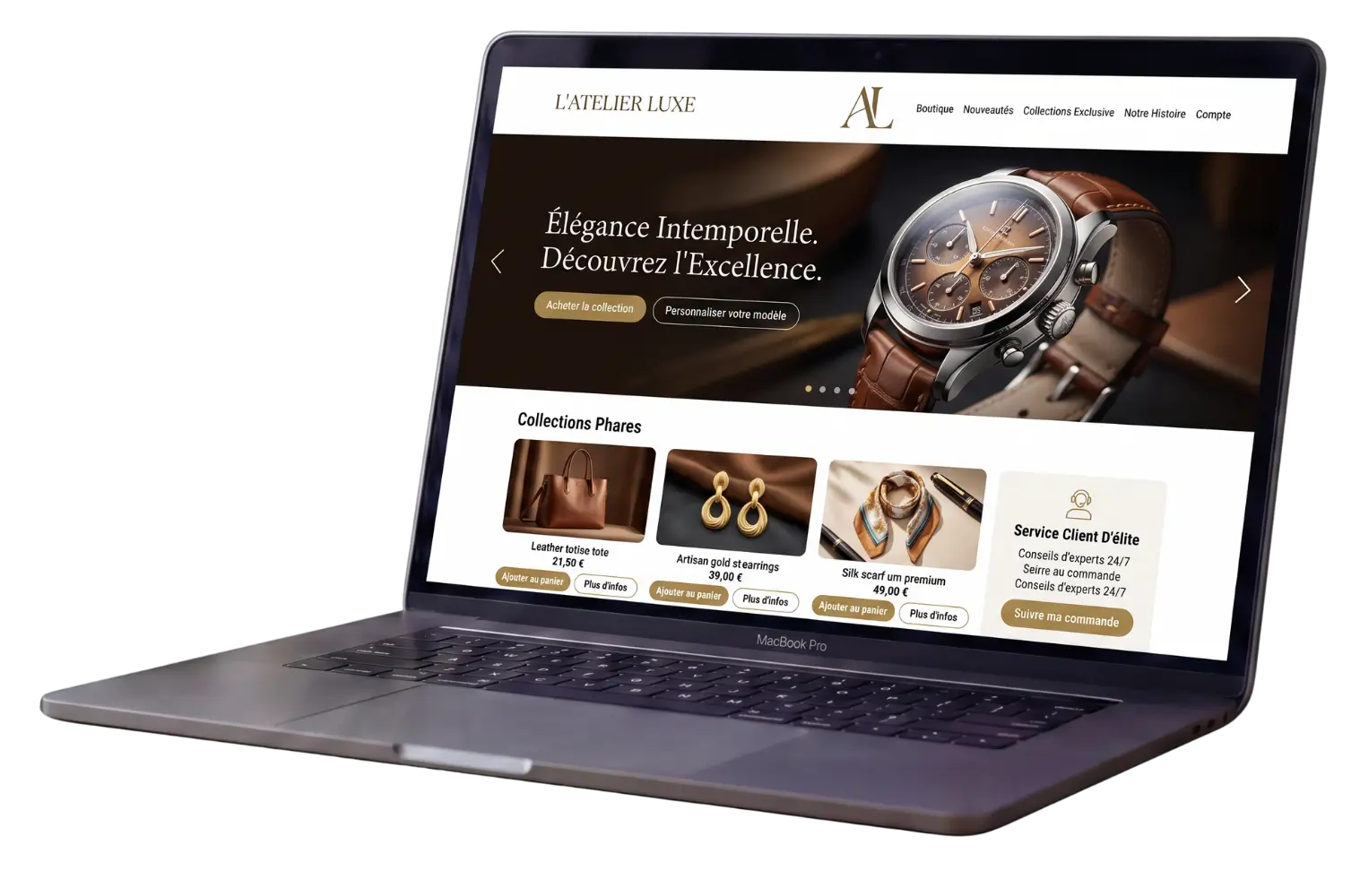 Création boutique en ligne WooCommerce